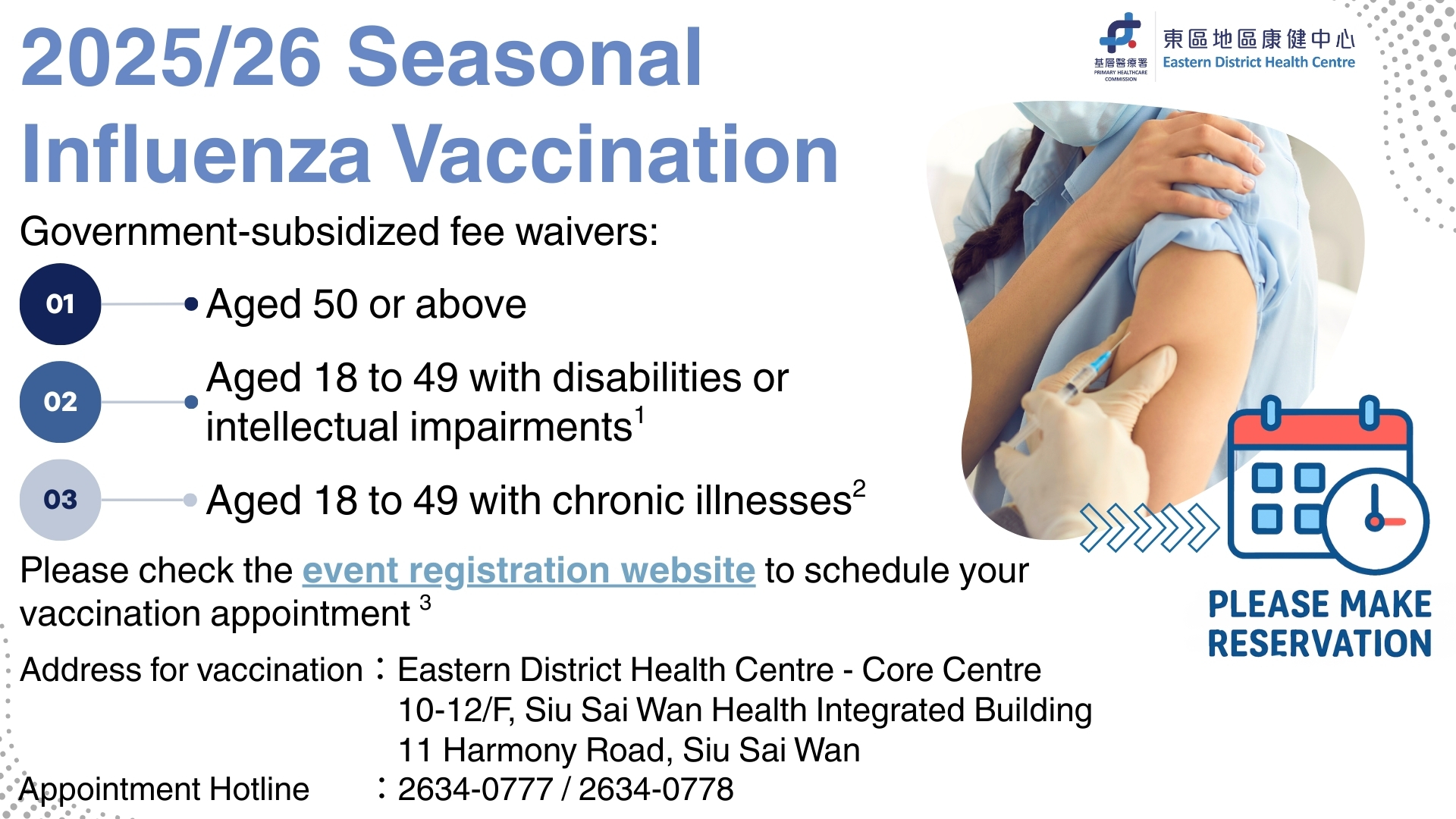Seasonal Influenza Vaccination